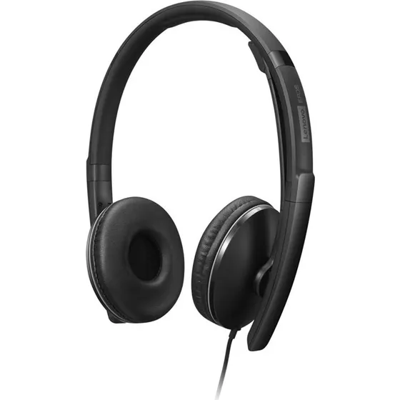 Lenovo Gen 2 Høretelefoner Sort USB-C