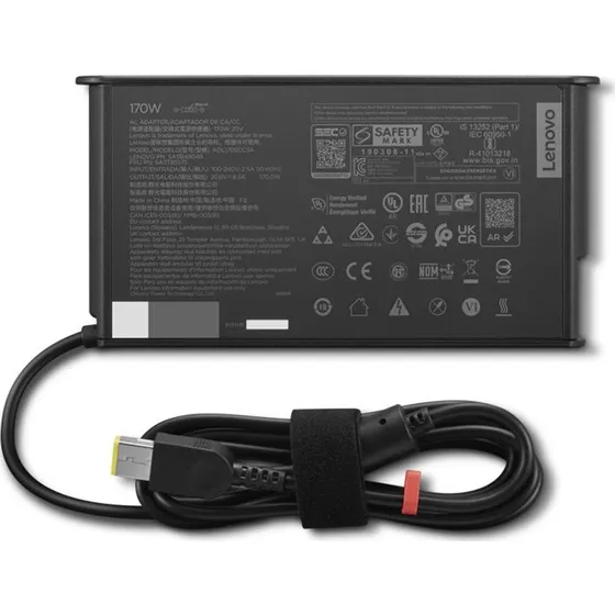 Lenovo ThinkStation 20V 170W Strømadapter, Sort