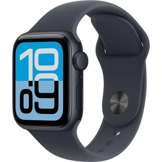 Apple Watch SE 3 40 mm Midnight Aluminium med Sportsrem M/L