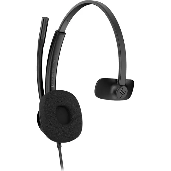 HP Poly Mission 415 Monaural USB-C/A, sort