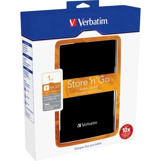 Verbatim Store'n'Go Portable 1TB Sort, USB 3.0