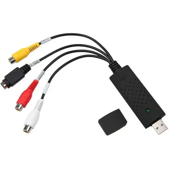 Adapter til USB-A til RCA og S-Video