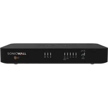SonicWall TZ80 5-port Desktop Sikkerhedsudstyr med 3 Års Service
