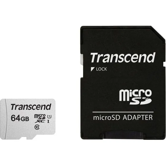 Transcend microSDXC 64GB U1 R95/W45 (300S)