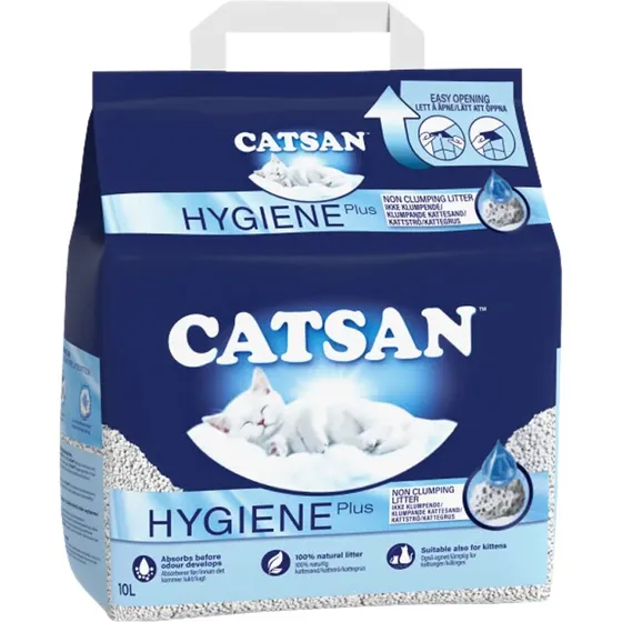 Catsan Kattegrus 10 L - Hygiejnegranulat