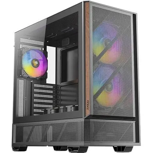 Antec P30 ARGB Midi-Tower, Sort med Glasvindue