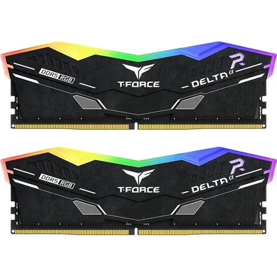 T-Force DELTAα RGB 32GB DDR5 3000MHz CL30 Sort