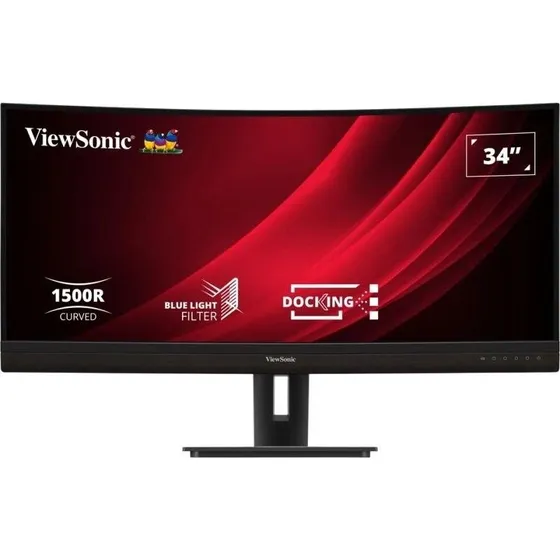 ViewSonic VG3456C 34" buet UWQHD 100 Hz - sort