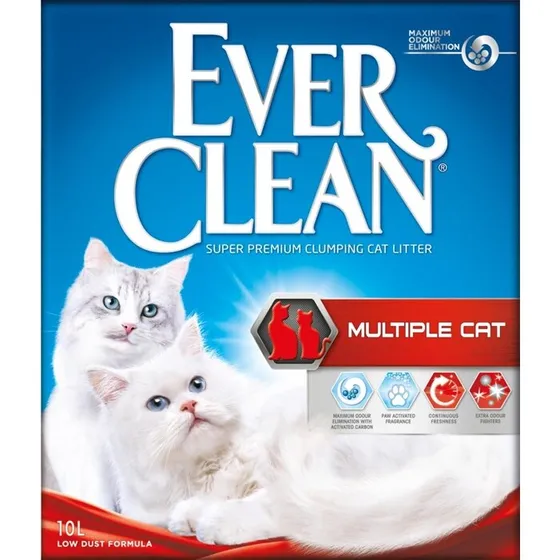 Ever Clean Multiple Cat kattegrus 10 L