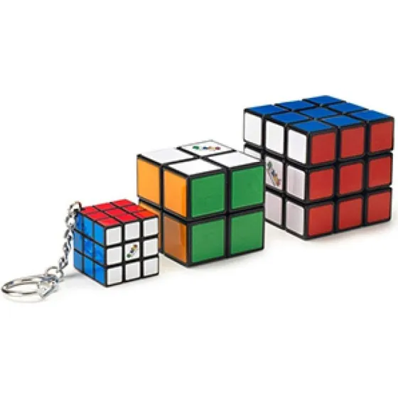 Rubiks Familiepakke med 3x3, 2x2 og nøglering (6063033)