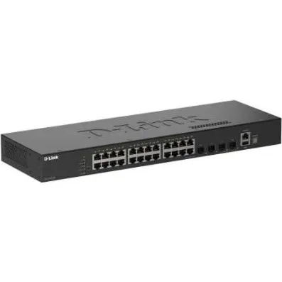 D-Link DGS-1530-28 28-port Smart Managed Switch med 4×10G