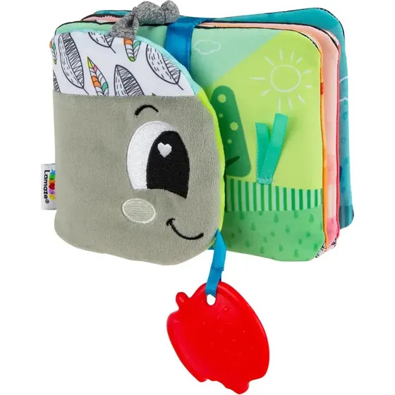 Lamaze Foldudbog, Kålorm - Sort/Hvid