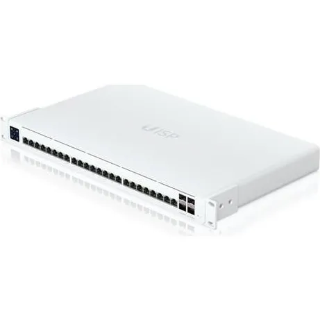 Ubiquiti UISP Pro 24-porte L2 Gigabit PoE Switch - Hvid