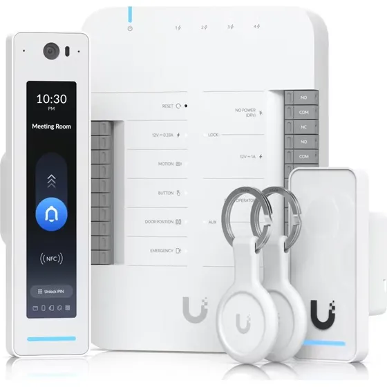 Ubiquiti UniFi Access Starter Kit Gen3 Pro - Adgangskortlæser & Dørhub