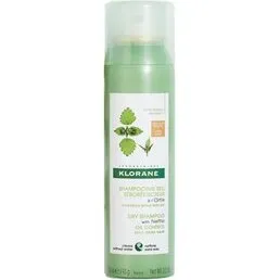Klorane Tørshampoo med brændenælde til mørkt hår, 150 ml