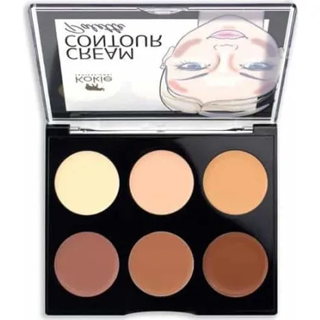 Kokie Cream Contour Palette - Light/Medium