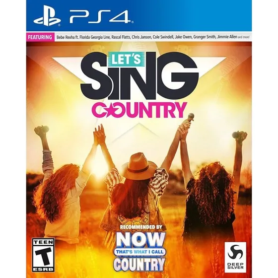 Let's Sing Country – PS4 – Import