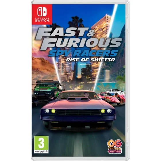 Fast & Furious: Spy Racers Rise of SH1FT3R – Nintendo Switch (Import)