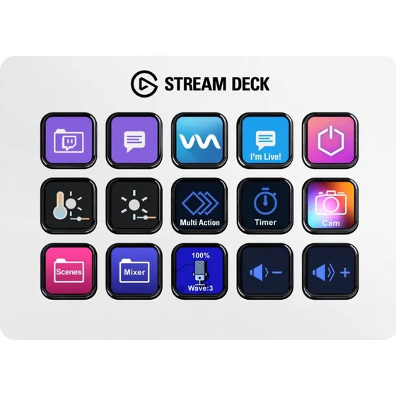 Elgato Stream Deck MK.2 Hvid