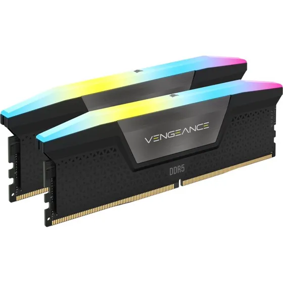 Corsair Vengeance RGB DDR5 6200MHz 32GB CL36 Sort
