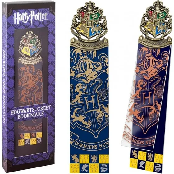 Noble Collection Harry Potter Hogwarts Crest Bogmærke