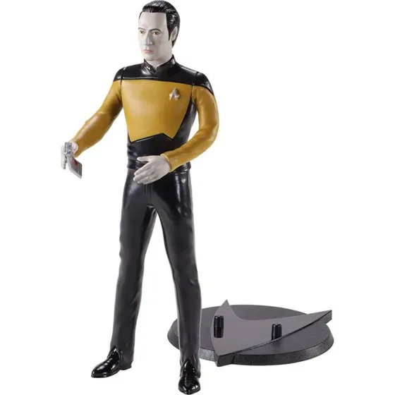Bendyfig - Star Trek: TNG Lt. Cmdr. Data 19 cm Bøjelig Figur