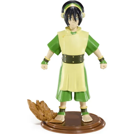 Bendyfig - Toph 17 cm Bøjelig Figur fra Avatar: The Last Airbender