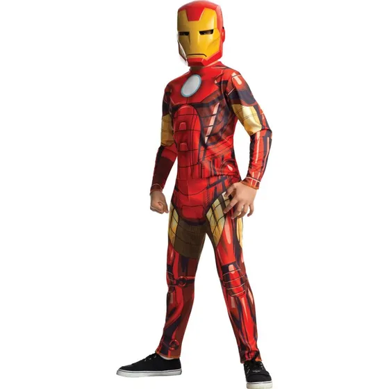Rubies Iron Man Kostume 5-6 år - Marvel