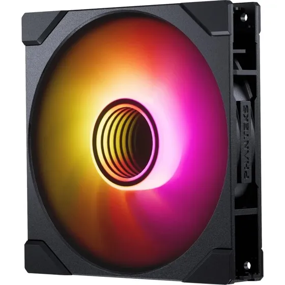Phanteks M25 Gen2 140 mm PWM DRGB Reverse-blæser, sort