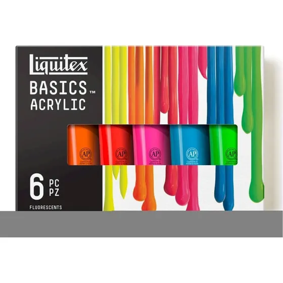 Liquitex Basics Akryl Fluorescens 6x118 ml