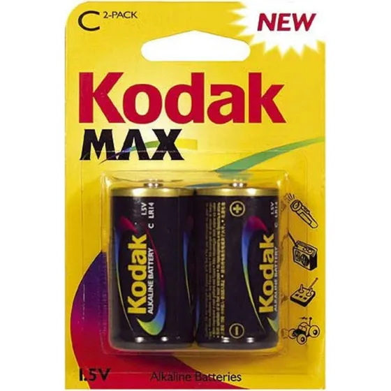 Kodak MAX LR14 1,5 V (2 stk.)