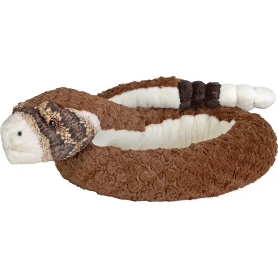 Wild Republic Bamse Luxury Snakes 137 cm Klapperslange