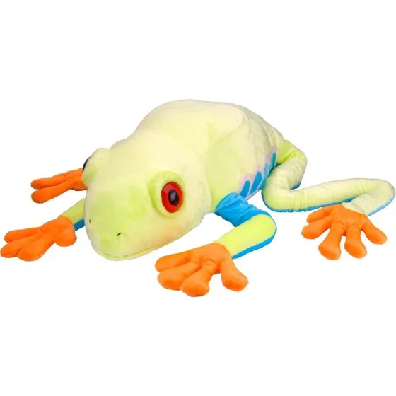 Wild Republic Cuddlekins Jumbo Rødøjet Løvfrø 76 cm