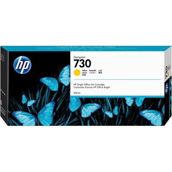HP DesignJet 730 Gul Blækpatron 300 ml