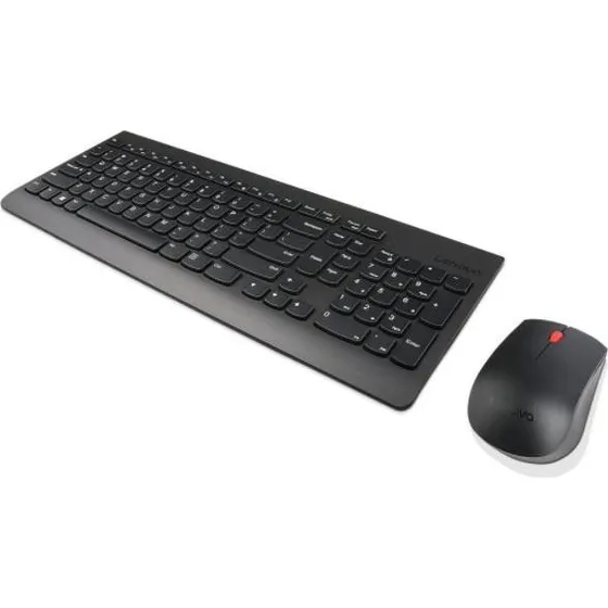 Lenovo GX30N81776 Trådløst Tastatur og Mus, Sort, Fuldstørrelse