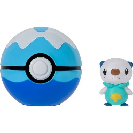 Pokémon Clip N Go Oshawott Dive Ball