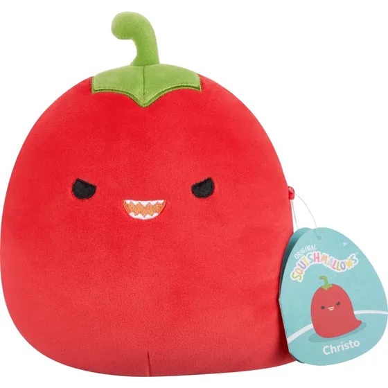 Squishmallows Bamse 19 cm Christo Red Chili Pepper