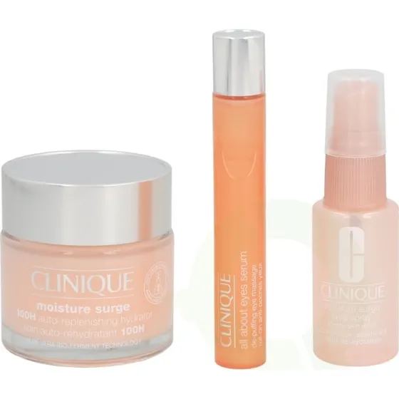 Clinique 100H All About Moisture Kit – 3-pakke med fugtighedsskønhed