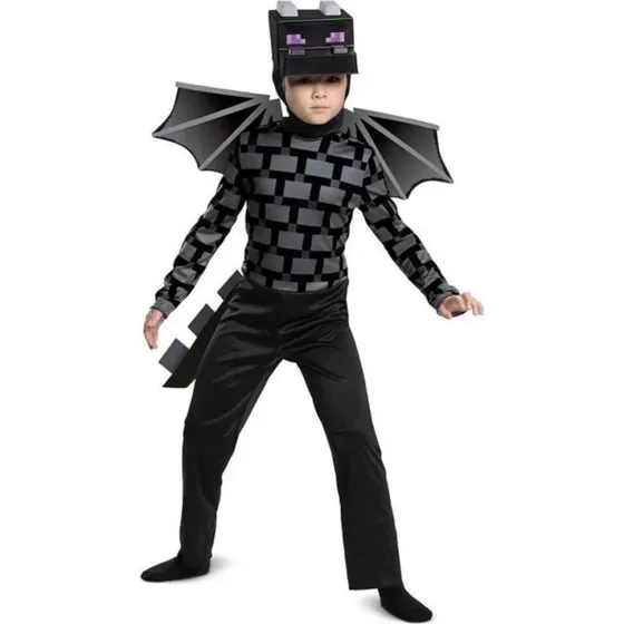 Disguise Ender Dragon Klassisk Børnekostume 4-6 år, 116 cm