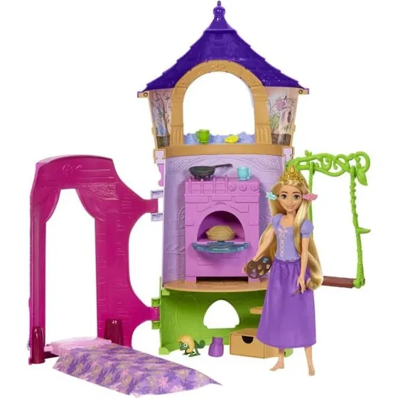 Disney Princess Rapunzels Tårn med Figur - Legesæt 3+ år