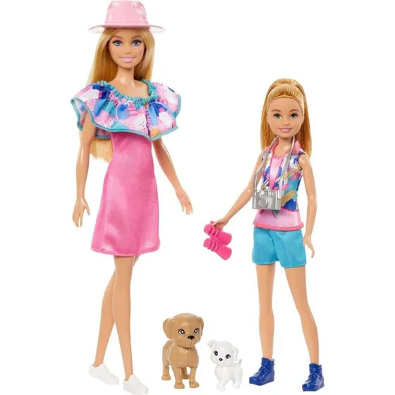 Barbie & Stacie Dukke Playset – 2-Pack Legetøjssæt