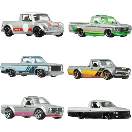 Hot Wheels Zamac 6-stk. Modelbil Sæt