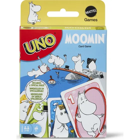 UNO Moomin Kortspil – 2-10 Spillere, 7+ år