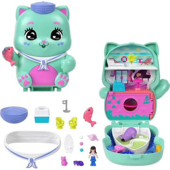 Mattel Polly Pocket Kattekrydstogt Legesæt - 4+ år