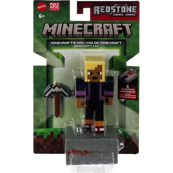 Minecraft Biome Builds Redstone Charged Kai 8cm Figur