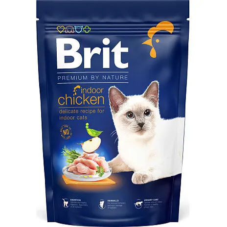 Brit Premium Cat by Nature Indoor Kylling 1,5 kg