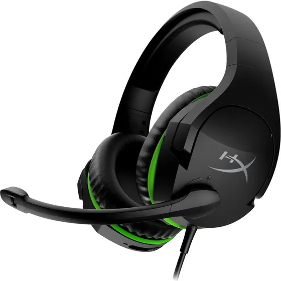 HyperX CloudX Stinger Xbox Gaming Headset Sort/Grøn