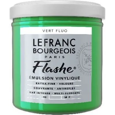 Lefranc & Bourgoin Fluorescent Green 125 ml Flashe Akryl