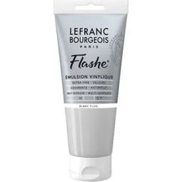 Lefranc & Bourgeois Flashe Akryl, Fluorescent White 80 ml