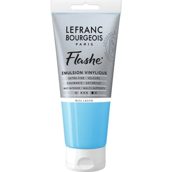 Lefranc & Bourgeois Flashe Akryl Lagoon Blue 80 ml